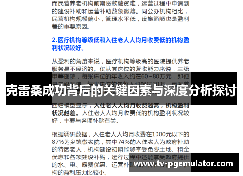 克雷桑成功背后的关键因素与深度分析探讨