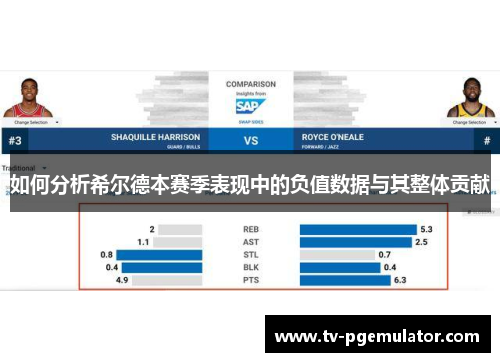 如何分析希尔德本赛季表现中的负值数据与其整体贡献