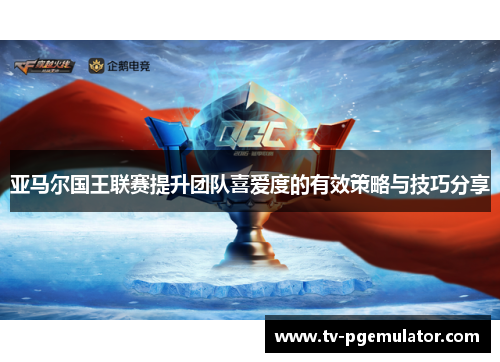 亚马尔国王联赛提升团队喜爱度的有效策略与技巧分享