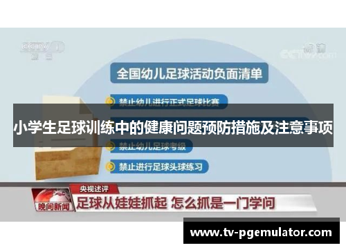 小学生足球训练中的健康问题预防措施及注意事项